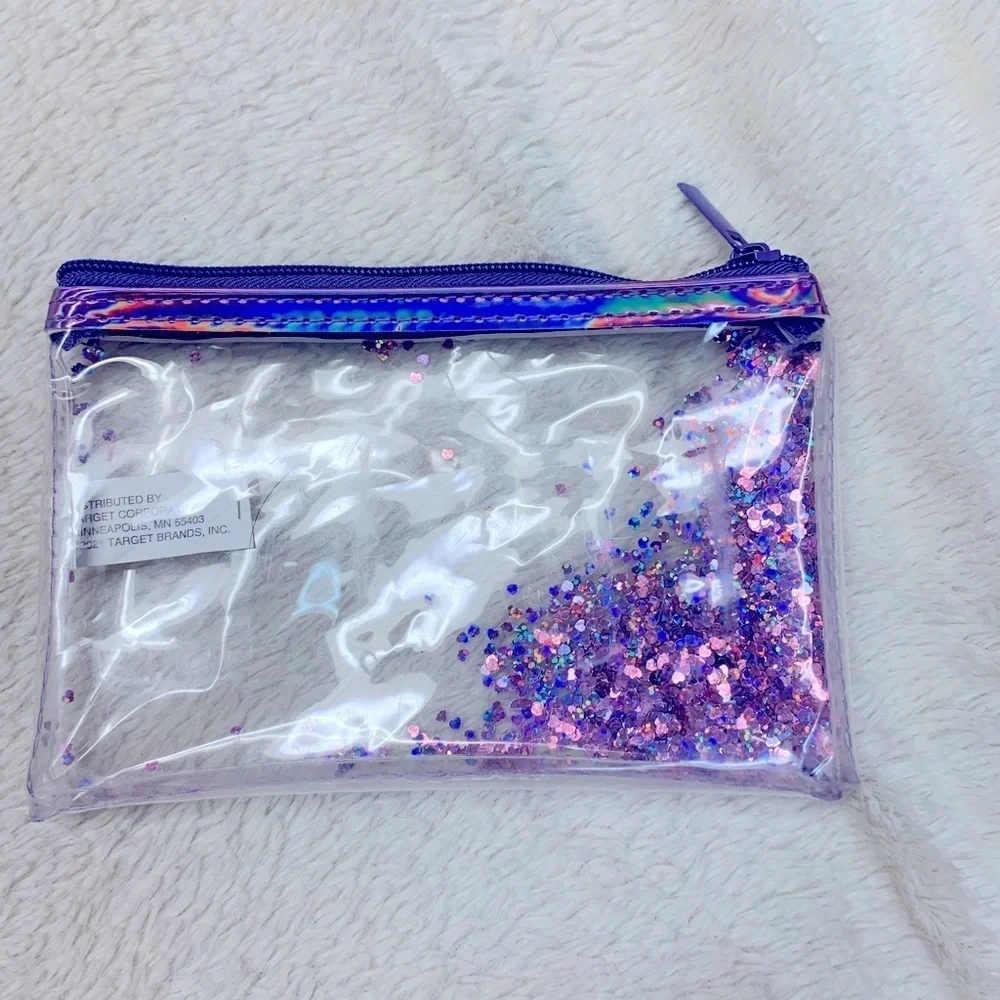 Y2K mcbling fairykei angelcore Barbie core kawaii makeup pouch